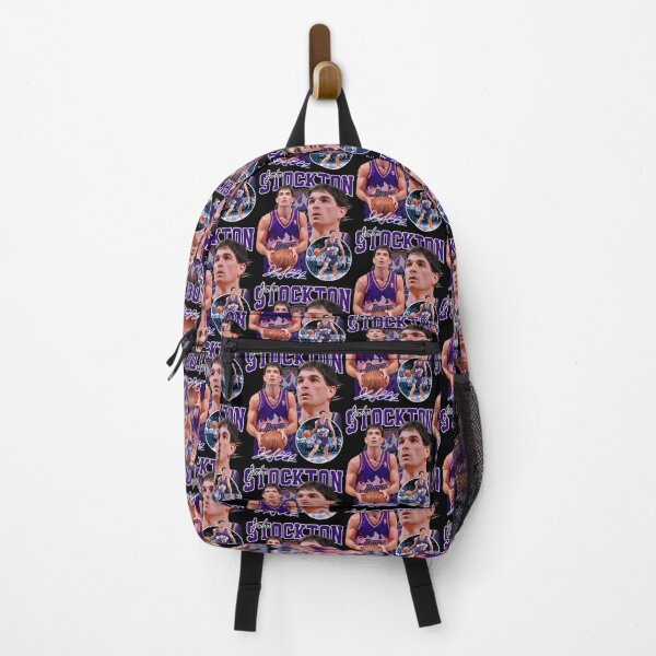 Item preview, John Stockton Legend Basketball Signature Vintage Retro 80s 90s Bootleg Rap Style designed and sold by HayleyMonahan.