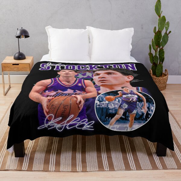 Item preview, John Stockton Legend Basketball Signature Vintage Retro 80s 90s Bootleg Rap Style designed and sold by HayleyMonahan.
