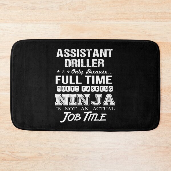 Item preview, Assistant Driller T Shirt - Ninja Job Gift Item Tee designed and sold by ritterdick.