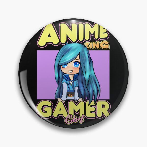 Artikelvorschau, AnimeZing Gamer Girl Ästhetische Anime Chibi Itsfunneh Regenbogenkunst entworfen und verkauft von Infdesigner.