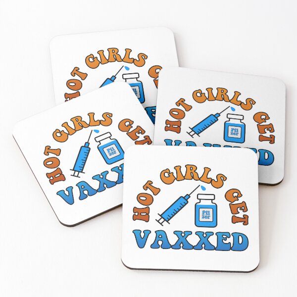 Item preview, Hot girls get vaxxed designed and sold by Smartmerch99.