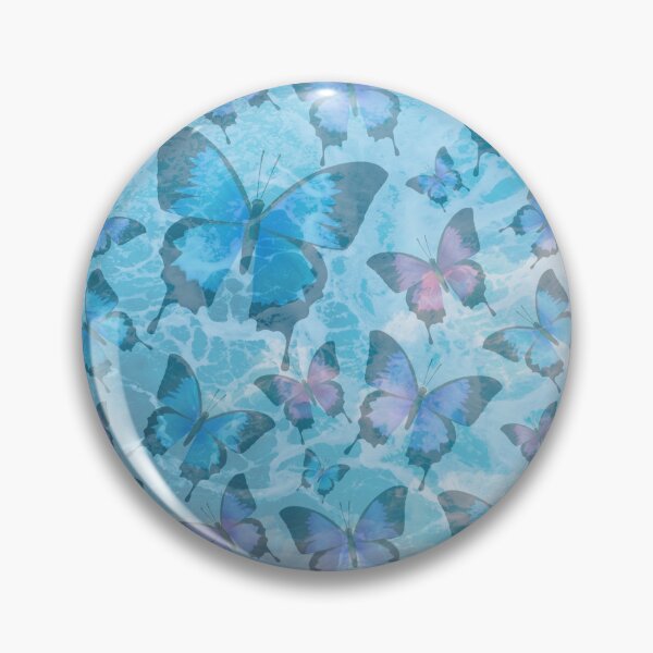 Item preview, Blue butterflies designed and sold by Beeroclock.