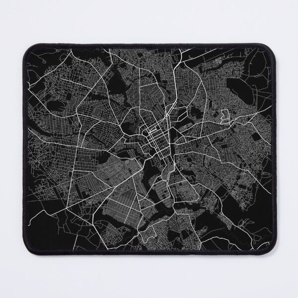 Item preview, Lubumbashi City Map of Democratic Republic of the Congo - Full Moon designed and sold by deMAP.