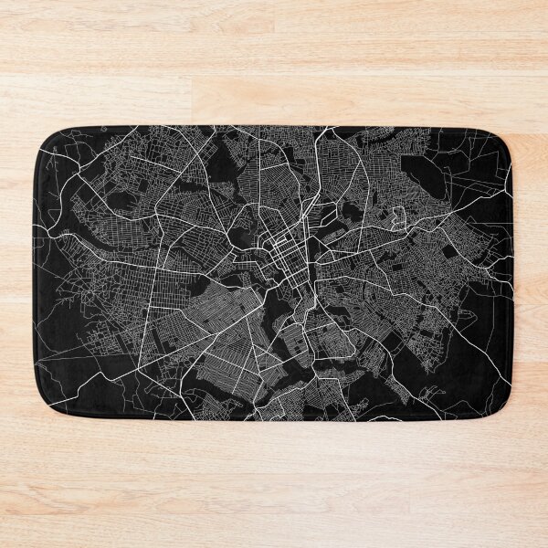 Item preview, Lubumbashi City Map of Democratic Republic of the Congo - Full Moon designed and sold by deMAP.