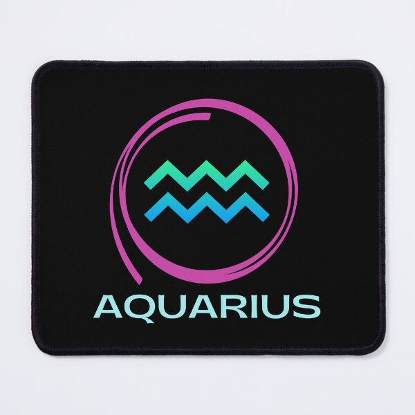 Item preview, Aquarius Zodiac Sign Symbol designed and sold by Hellofriendco.