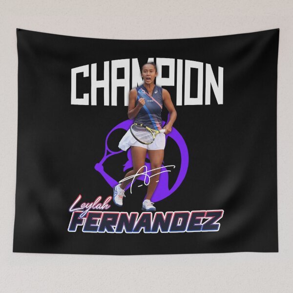 Item preview, Leylah Fernandez Tennis Signature Vintage Retro 80s 90s Bootleg Rap Style designed and sold by HayleyMonahan.