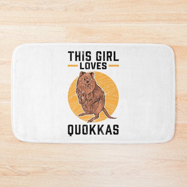 Item preview, Girl loves Quokka Australian marsupial designed and sold by madgrfx.