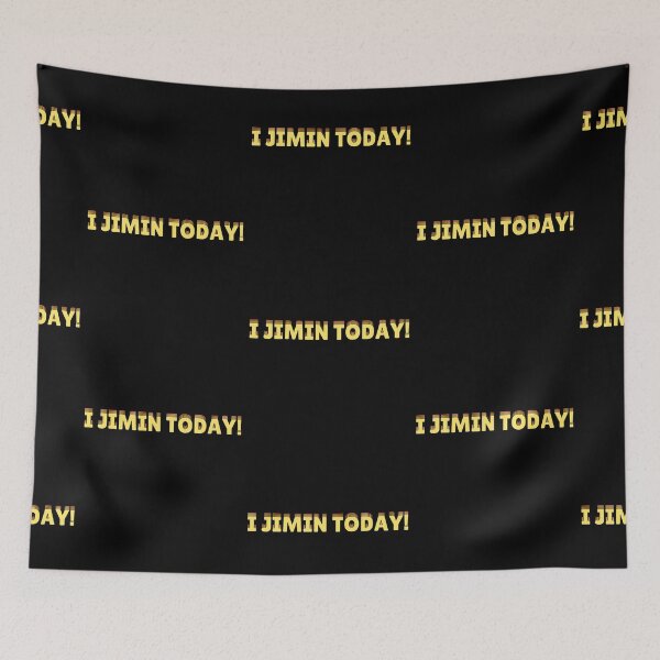 Item preview, I JIMIN TODAY! Jimin meme designed and sold by Colorful-Inspo.