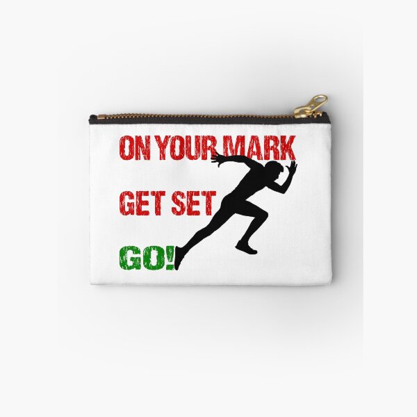 Item preview, ON YOUR MARK GET SET GO designed and sold by DomGDesign.