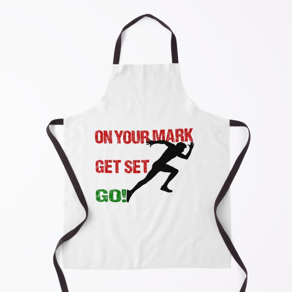 Item preview, ON YOUR MARK GET SET GO designed and sold by DomGDesign.