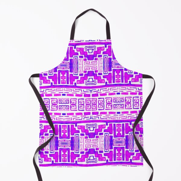 Item preview, Pink Tribal Geometric Pattern designed and sold by Sebastian Grafmann.