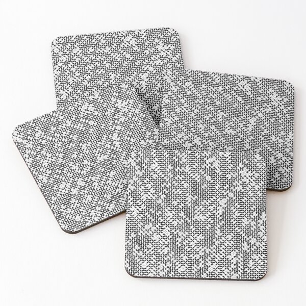 Item preview, Metaballs Pattern #6 • Black & White Color Palette designed and sold by tessellnator.