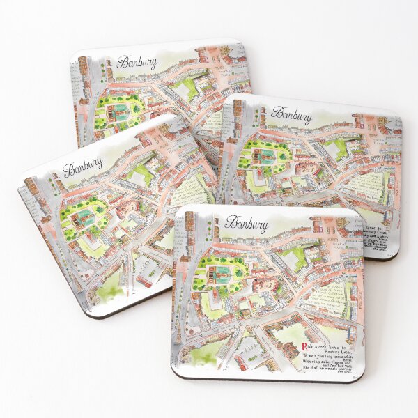 Item preview, Banbury Map designed and sold by TheArtery2010.
