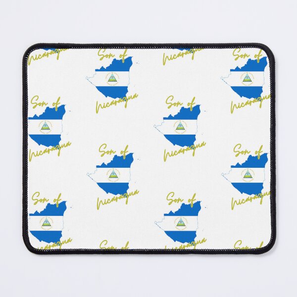 Item preview, Son of Nicaragua Map Flag designed and sold by NovawayDirect.