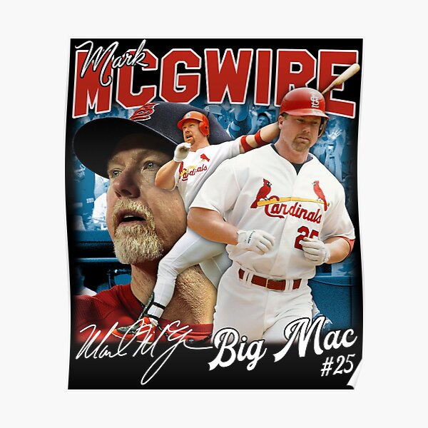 Mark McGwire Big Mac Legend Baseball Signature Vintage Retro 80s