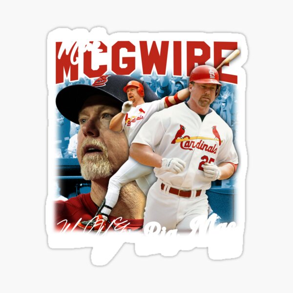 Throwback Mark McGwire St. Louis Cardinals #25 Large Baseball