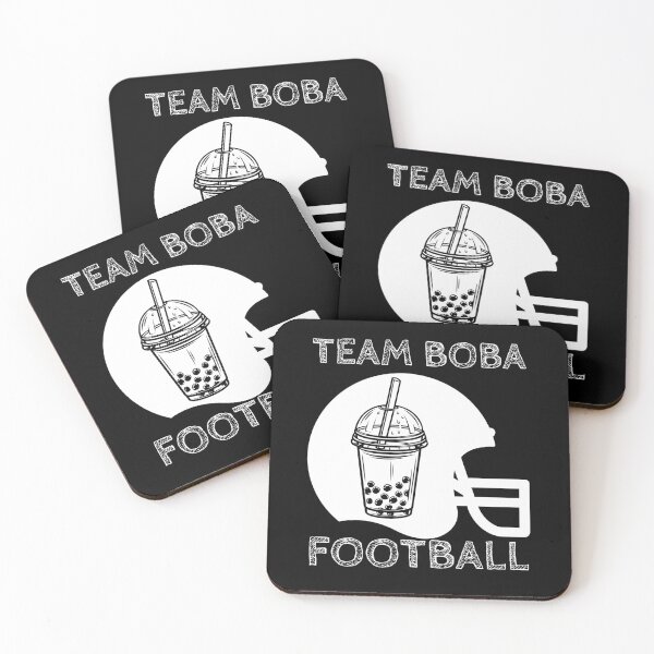 Item preview, Team Boba Football Black. designed and sold by JockArts.