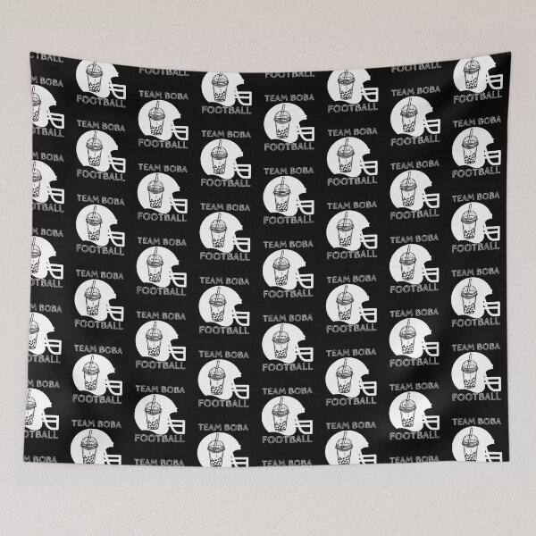 Item preview, Team Boba Football Black. designed and sold by JockArts.