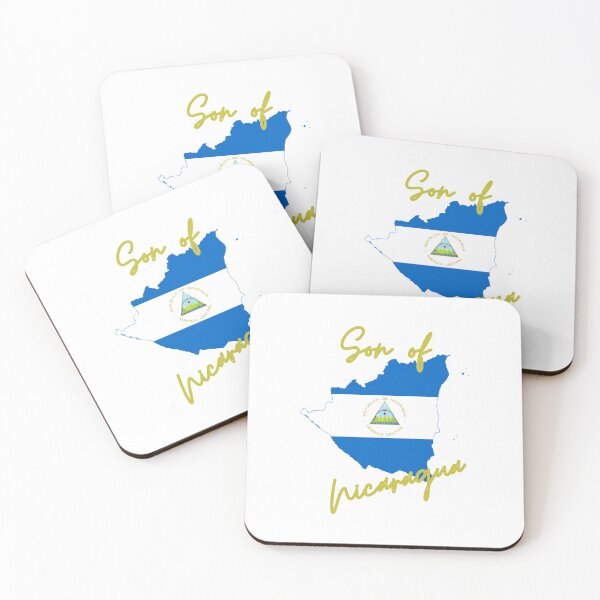 Item preview, Son of Nicaragua Map Flag designed and sold by NovawayDirect.