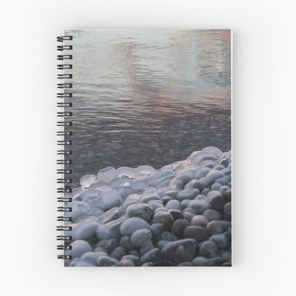 Item preview, Elemental Layers and Textures - Ice Jeweled Pebbles on a Beach designed and sold by Georgia Mizuleva.