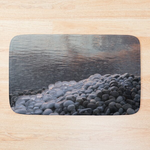 Item preview, Elemental Layers and Textures - Ice Jeweled Pebbles on a Beach designed and sold by Georgia Mizuleva.