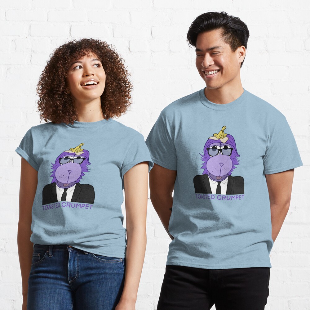 Toasted Crumpet NFT Serious Purple Classic T-Shirt
