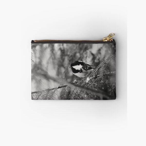 Item preview, Busy in the spruce. Coal tit bw designed and sold by Jouko Lehto Photography.