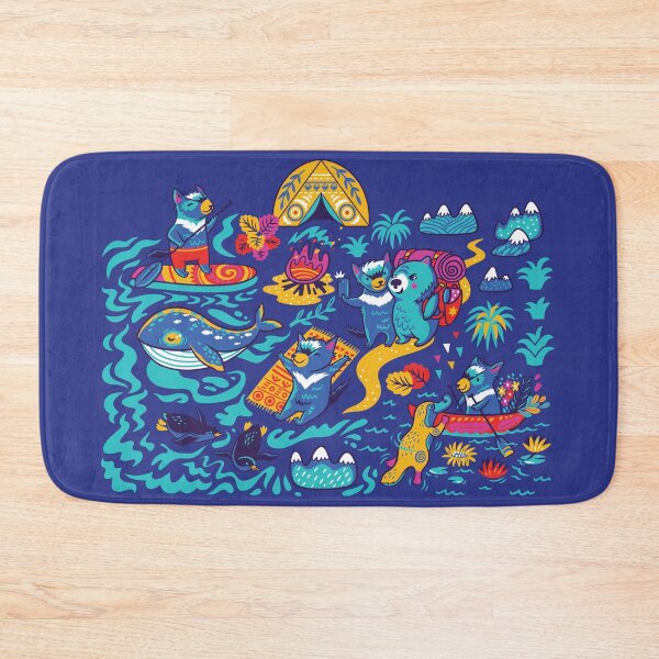 Item preview, Discover Tasmania_blue designed and sold by PenguinHouse.