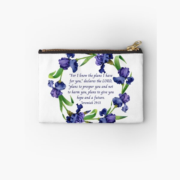 Item preview, Jeremiah 29:11 - For I know the plans I have for you,” declares the LORD, “plans to prosper you and not to harm you, plans to give you hope and a future. designed and sold by FlutterByH.