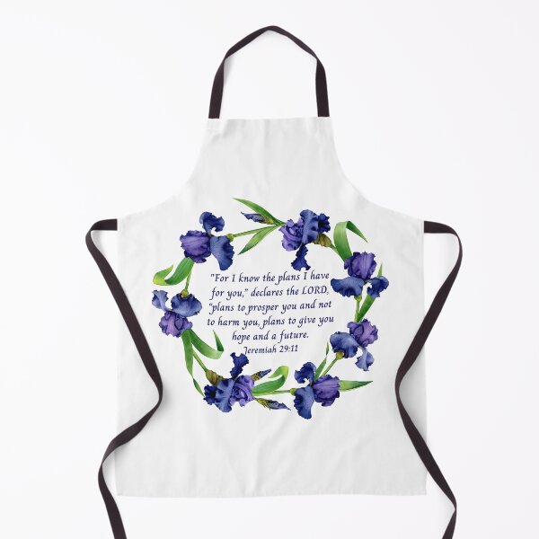 Item preview, Jeremiah 29:11 - For I know the plans I have for you,” declares the LORD, “plans to prosper you and not to harm you, plans to give you hope and a future. designed and sold by FlutterByH.