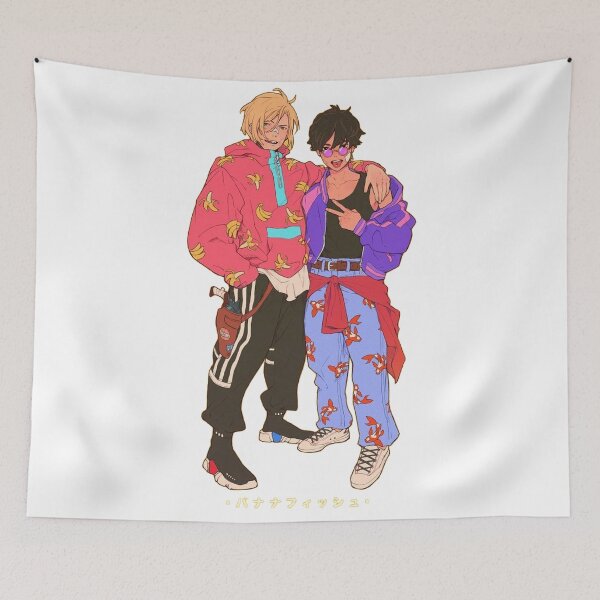Item preview, Ash and Eji vintage - Banana Fish designed and sold by ArtAndDesignA.