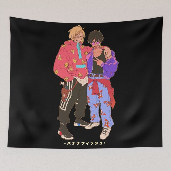 Item preview, Ash and Eji vintage - Banana Fish designed and sold by ArtAndDesignA.