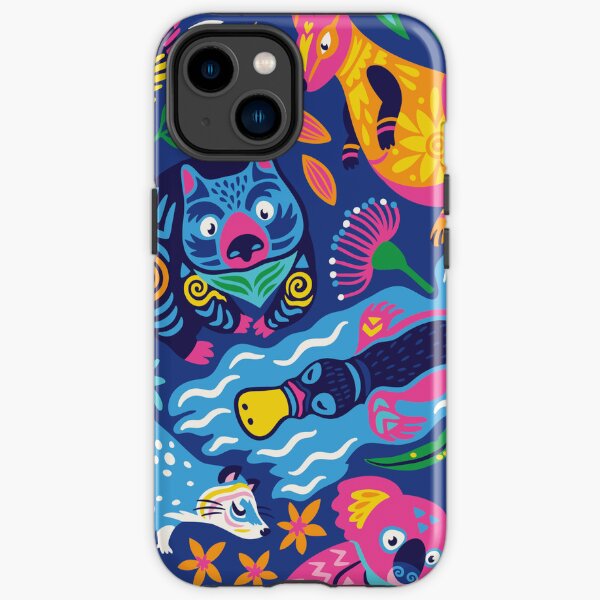 Decorative Australian animals iPhone Tough Case