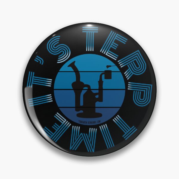Item preview, Retro Vintage Sunset Blue Dab Rig-Its Terp time  designed and sold by YomeHayin.