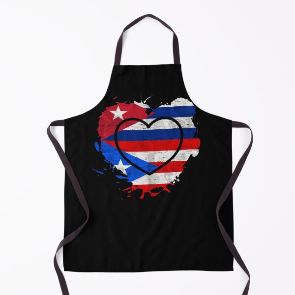 Item preview, Puerto Rican Cuban Heart designed and sold by Dubbra.