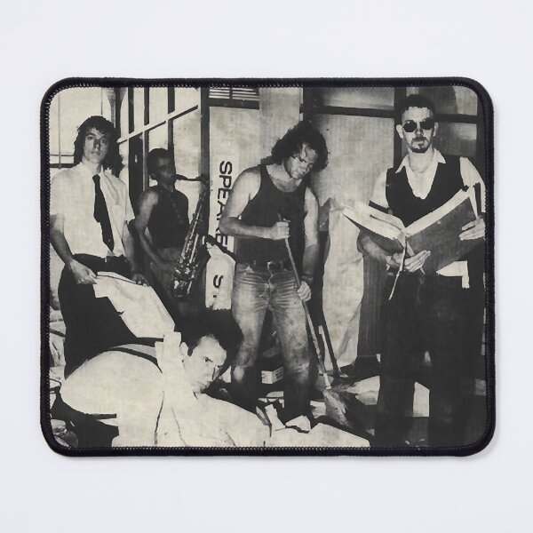 Item preview, Men At Work Down Under Australian Rock Band Seventies. Essential designed and sold by LouLucarelli.