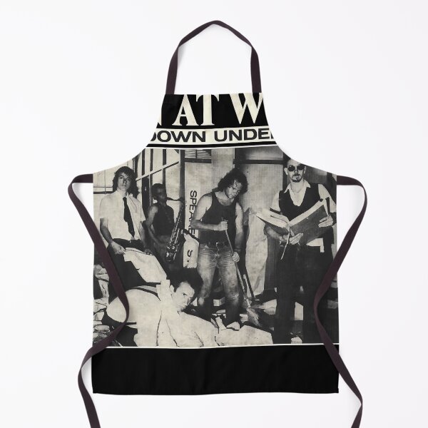 Item preview, Men At Work Down Under Australian Rock Band Seventies. Essential designed and sold by LouLucarelli.