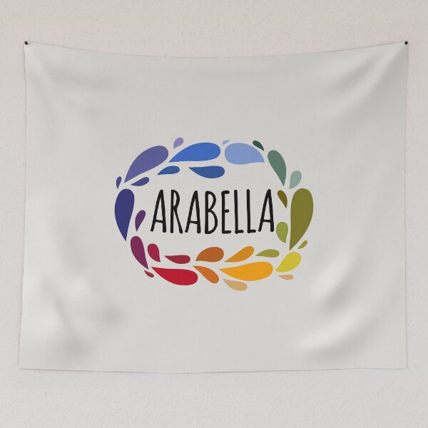 Item preview, Arabella Name Cute Colorful Gift Named Arabella designed and sold by kindxinn.