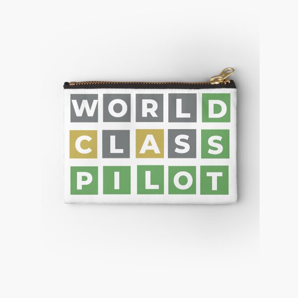 Artikelvorschau, Weltklasse-Pilot, lustiger Wordle-Pilot entworfen und verkauft von GoodyLeo.