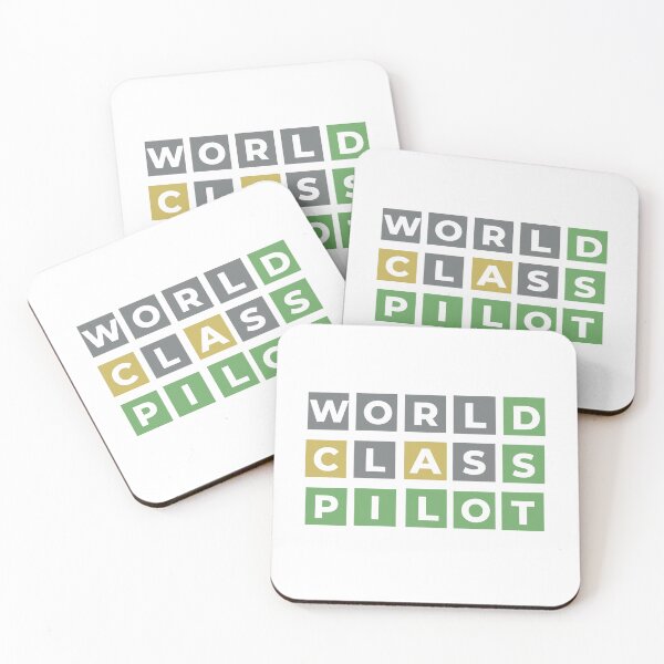 Artikelvorschau, Weltklasse-Pilot, lustiger Wordle-Pilot entworfen und verkauft von GoodyLeo.