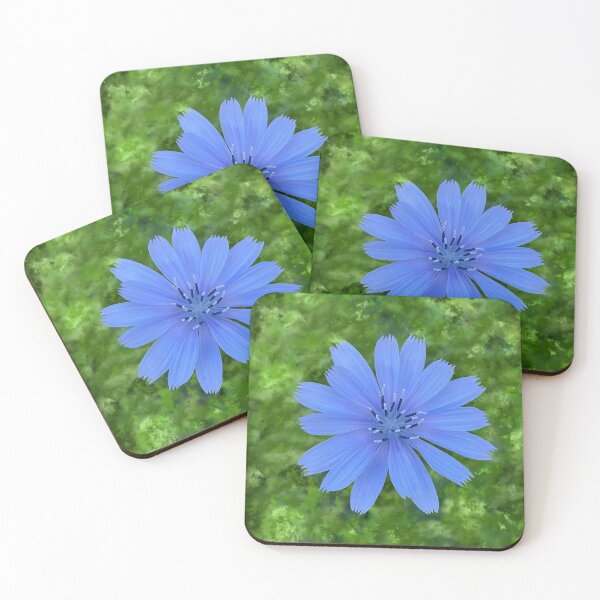 Item preview,  Blue Flowering Chicory designed and sold by Kestrelle.