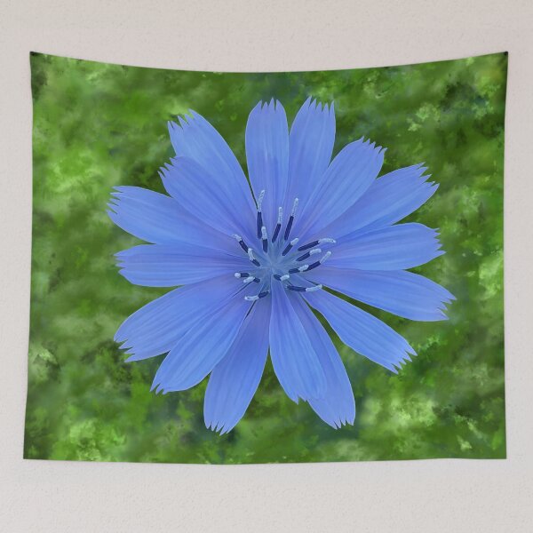 Item preview,  Blue Flowering Chicory designed and sold by Kestrelle.