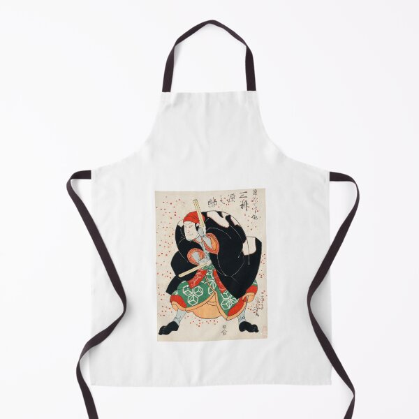 Item preview, Japanese Actor Ukyio-e Style - Traditional Japanese Illustration designed and sold by FrostMintStudio.