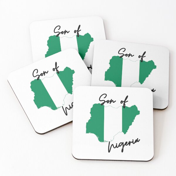 Item preview, Son of Nigeria Map Flag designed and sold by NovawayDirect.