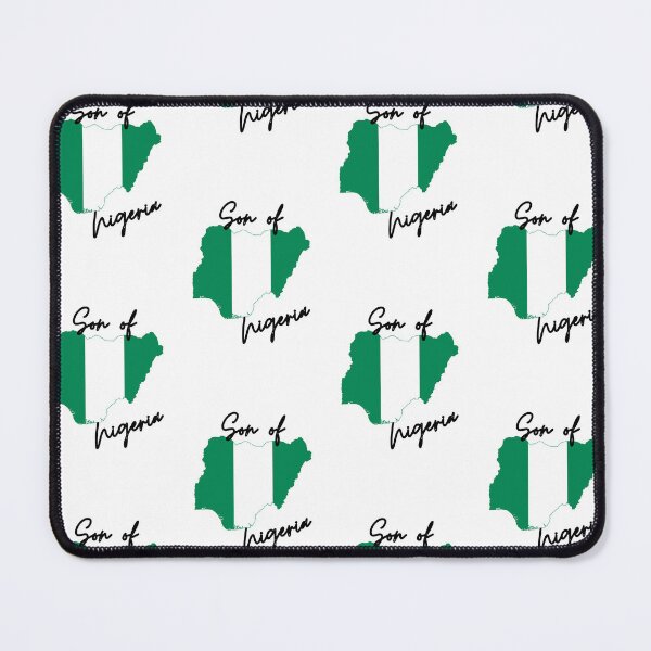 Item preview, Son of Nigeria Map Flag designed and sold by NovawayDirect.