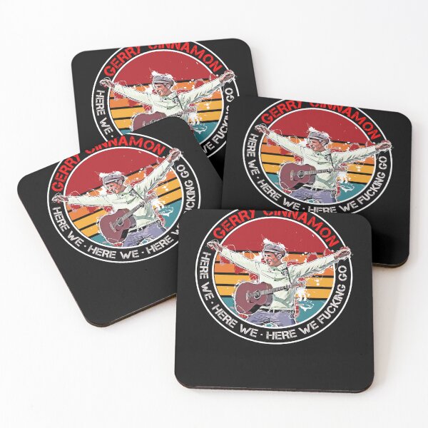 Item preview, Gerry Cinnamon Retro Sunset Here We Here We designed and sold by boxoflyrics.