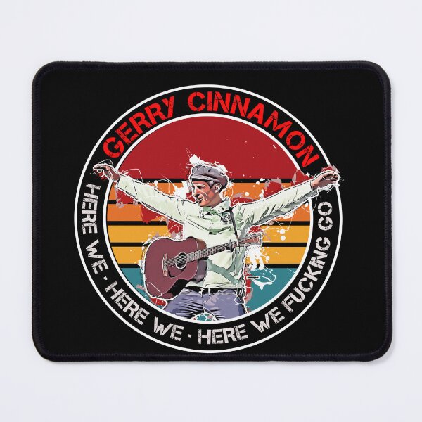 Item preview, Gerry Cinnamon Retro Sunset Here We Here We designed and sold by boxoflyrics.