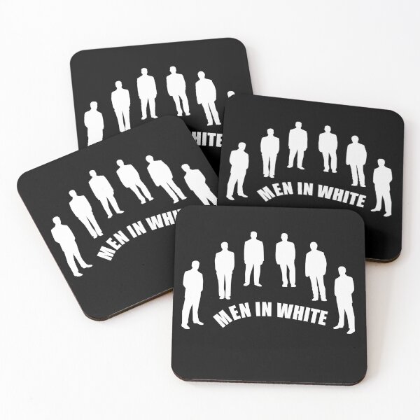 Item preview, Men in White Group Gang Silhouettes designed and sold by stuartsemporium.