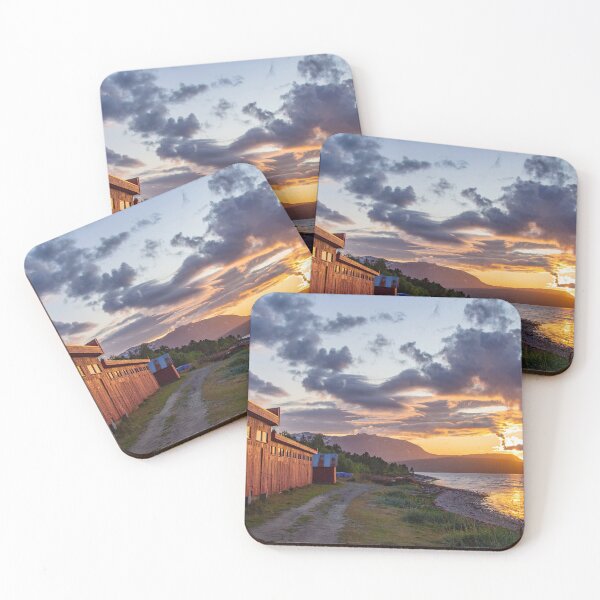 Item preview, Scenery shower curtain,landscape shower curtain,sunset shower curtain designed and sold by tshirt-agent.