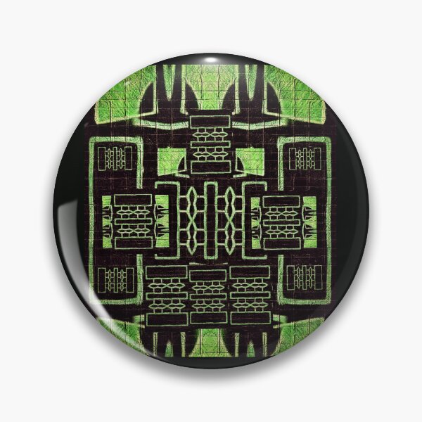 Item preview, "House of the Mansa"  - Green African Ethnic Contemporary Abstract Mudcloth Tribal Art Designs designed and sold by Tony Cisse.